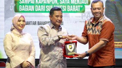 Kapolda Sulbar Hadiri Silaturahmi Perpisahan Pj Gubernur Bahtiar Baharuddin