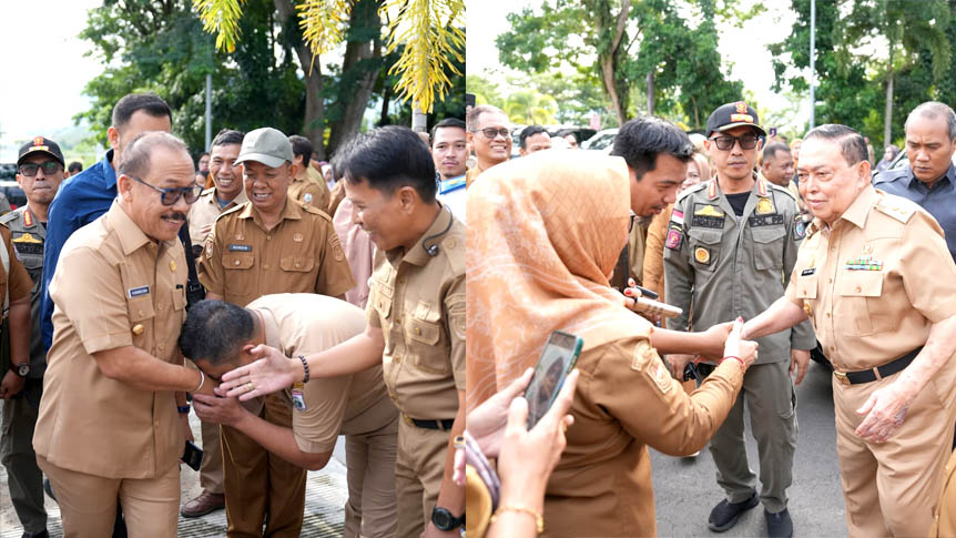 Hari Pertama Berkantor, SDK-JSM Amati Budaya Kerja di Pemprov Sulbar
