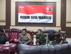 Kapolresta Mamuju Sambut Kunker Pangdam XIV/Hasanuddin dan Ikuti Buka Puasa