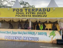 Operasi Ketupat Marano 2025 Resmi Digelar, Kapolresta Mamuju Imbau Pemudik Utamakan Keselamatan dan Istirahat Jika Lelah