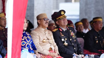 Kapolda Sulbar Hadiri Upacara Hardiknas, Tegaskan Sinergi Jaga Mutu Pendidikan