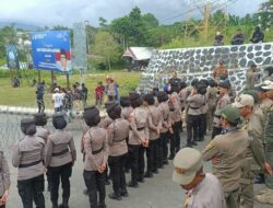 Polda Sulbar Perketat Pengamanan Aksi Lanjutan Tolak Tambang Pasir Karossa di Kantor Gubernur