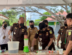 Kejari Pasangkayu Musnahkan 13,8 Gram Sabu dan Barang Bukti dari 28 Perkara