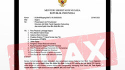 Kemensetneg Tegaskan Surat Hibah Syekh Umar Hoaks, Minta Masyarakat Waspada
