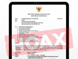 Kemensetneg Tegaskan Surat Hibah Syekh Umar Hoaks, Minta Masyarakat Waspada