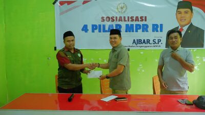 AJBAR, S.P. Gelar Sosialisasi Empat Pilar MPR RI Bersama Kelompok Tani Nelayan di Polewali Mandar