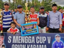 Syamsul Samad Tutup Turnamen Sepakbola S. Mengga Cup V