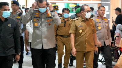 Gubernur Suhardi Duka Apresiasi Bakti Kesehatan Polda Sulbar Jelang HUT ke-79 Bhayangkara