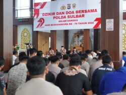 Polda Sulbar Gelar Dzikir dan Doa Demi Polri yang Profesional dan Dicintai Masyarakat