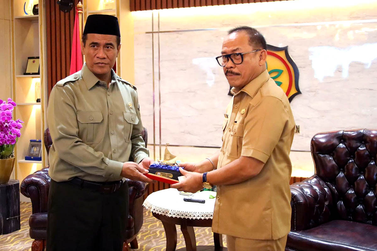 Gubernur Sulbar Perjuangkan Pembangunan Pertanian di Kementan, Fokus pada Irigasi, Alsintan dan Kakao