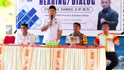 Syamsul Samad Gandeng BNNK dan Kepolisian, Tekan Penyalahgunaan Narkoba di Kalangan Pelajar