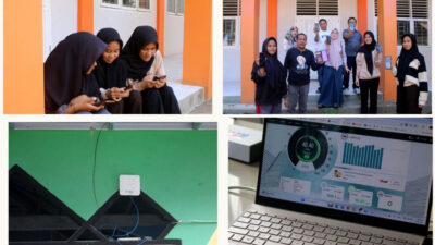 Internet Gratis Pemprov Sulbar, SMAN 1 Matangnga dan Puskesmas Matangnga Kini Nikmati Akses Jaringan WiFi
