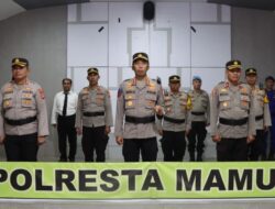 Sambut Hari Bhayangkara ke-79, Kapolresta Mamuju Ikuti Upacara Pemuliaan Nilai-Nilai Luhur Tribrata Secara Virtual