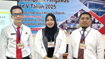 Tingkatkan Kapasitas Aparatur, BPKPD Sulbar Kirim 3 Pejabat Ikuti Pelatihan Kepemimpinan Pengawas