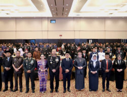 Kemeriahan Syukuran HUT Bhayangkara ke-79 Polda Sulbar Bergemah di Ballroom Hotel Maleo