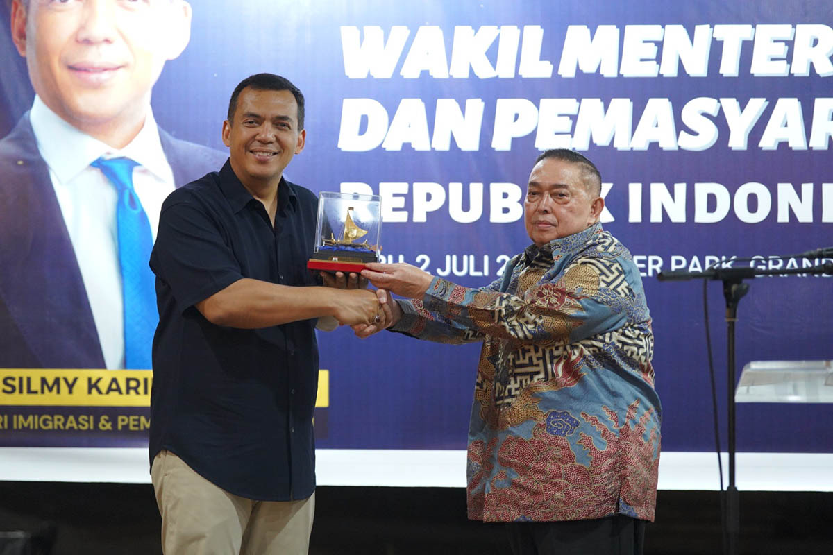 Wagub Salim S. Mengga dan Wamen Silmy Karim Bahas Reformasi Sistem Lapas dan Imigrasi di Sulbar