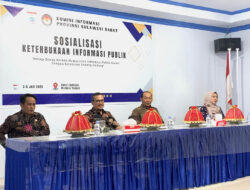 Kominfo Sulbar dan KI Sulbar Gencar Sosialisasi KIP, Kini Sambangi Kabupaten Mamuju Tengah