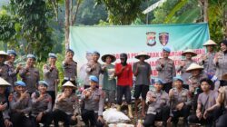 Dari Ladang Jagung, Bid Propam Polda Sulbar Jadi Penggerak Swasembada Pangan