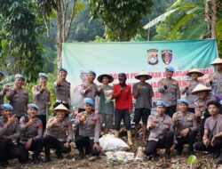 Dari Ladang Jagung, Bid Propam Polda Sulbar Jadi Penggerak Swasembada Pangan