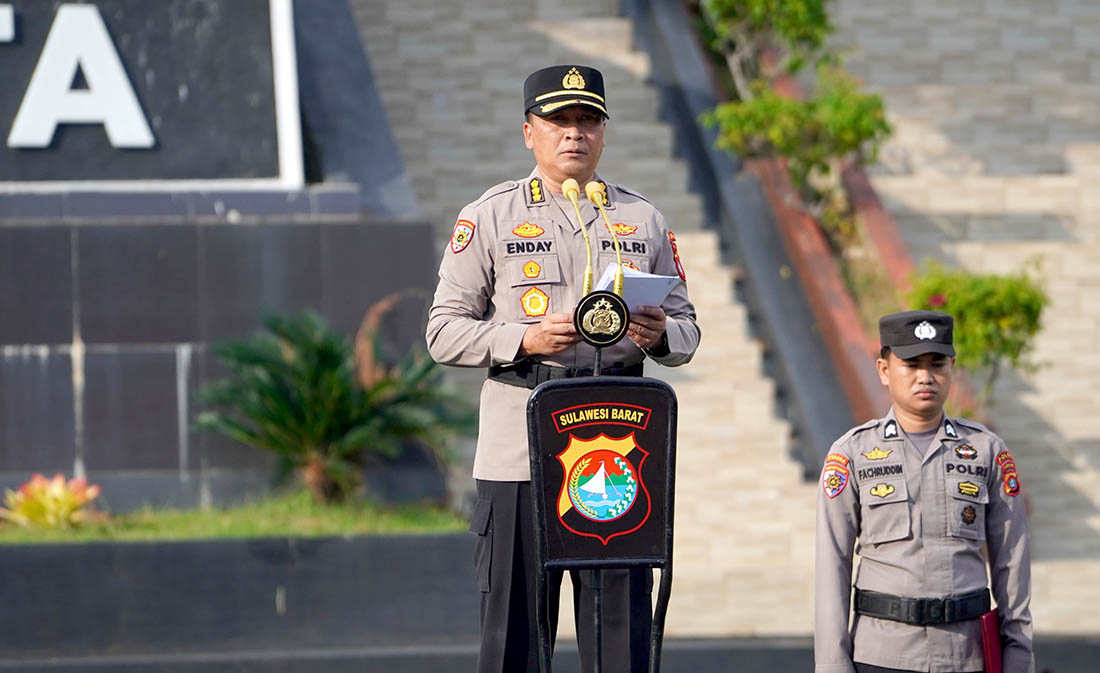 Polda Sulbar Gelar Operasi Patuh Marano 2025 Selama 14 Hari, Komitmen Wujudkan Ketertiban Berlalu Lintas