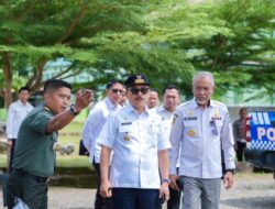 Gubernur Suhardi Duka Tinjau Kesiapan Retret Pemprov Sulbar 2025 di Makorem