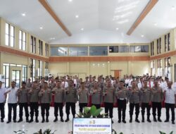 Wakapolda Sulbar Pimpin Latpra Ops Antik Marano 2025, Tekan Peredaran Narkoba di Sulawesi Barat