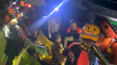 Satu Pekerja Jatuh di Jembatan Tarailu Mamuju Ditemukan Meninggal Dunia
