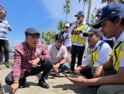 Anggota DPR RI Komisi IV Ajbar, S.P Tinjau Pantai Mampie: Dorong Penanganan Abrasi Lewat Kolaborasi Antarlembaga