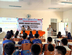 Ditlantas Polda Sulbar Peringati Hari Anak Nasional Lewat Sosialisasi Keselamatan Berlalu Lintas