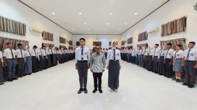 69 Paskibraka Jalani Pemusatan Pembinaan Jelang HUT RI Ke-80 di Sulbar