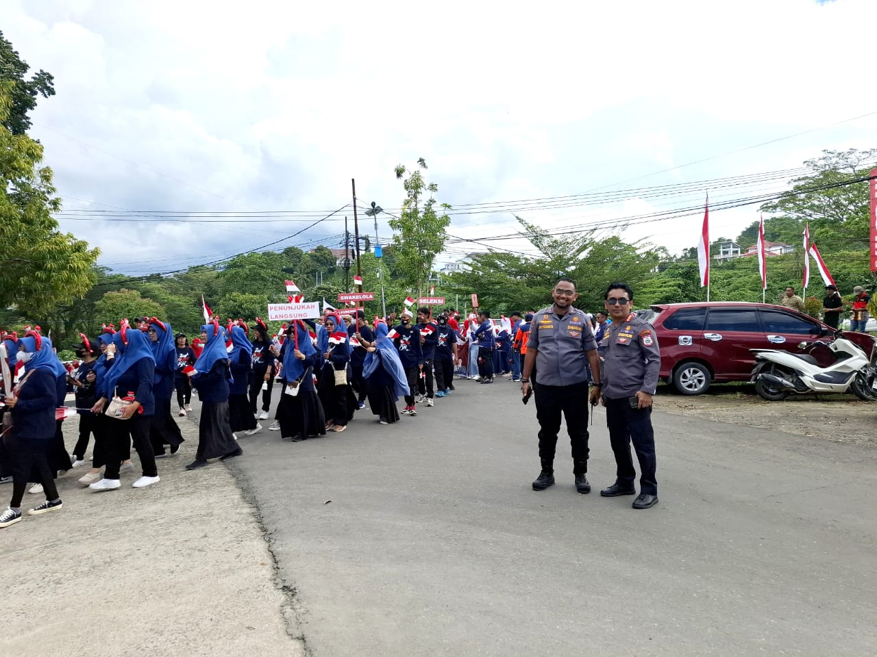 Dishub Sulbar Atur Lalu Lintas Jelang Defile HUT RI ke-80, Fokus di Titik Rawan Macet