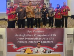 Tingkatkan Kompetensi ASN, BPSDM Sulbar Ikuti Rakor PPSDM Kemendagri di Makassar