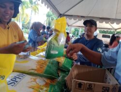 Meriahkan HUT Ke-80 RI, Pemprov Sulbar Gelar Gerakan Pangan Murah di Mamuju