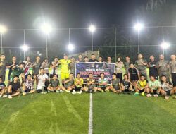 Ditlantas Polda Sulbar Gaet Mahasiswa Universitas Tomakaka Lewat Fun Mini Soccer di Mamuju