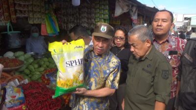 Satgas Pangan Sulbar Sidak Pasar, Awasi Distribusi dan Kualitas Beras