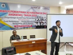 Inspiratif! Kepala BPKPD Sulbar Isi Materi Pelatihan Kepemimpinan Administrator Angkatan I Tahun 2025