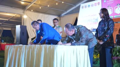 Wakili Gubernur Sulbar, Bau Akram Dai Hadiri Penandatanganan MoU dan Perjanjian Kerja Sama se-Sulawesi