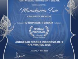 Manakarra Fair Masuk 10 Nominasi Terbaik di Anugerah Pesona Indonesia Award 2025
