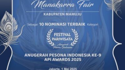 Manakarra Fair Masuk 10 Nominasi Terbaik di Anugerah Pesona Indonesia Award 2025