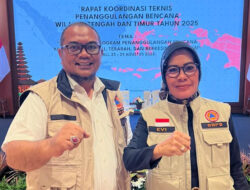 Sinergi Penanggulangan Bencana Wilayah Tengah dan Timur, Plt. Kalaksa BPBD Sulbar Hadiri Rakortek di Bali