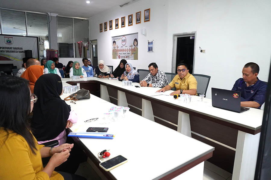 Inspektorat Daerah Gelar Rapat Tindak Lanjut Surat Gubernur Sulbar Terkait Penundaan Pembayaran TPP