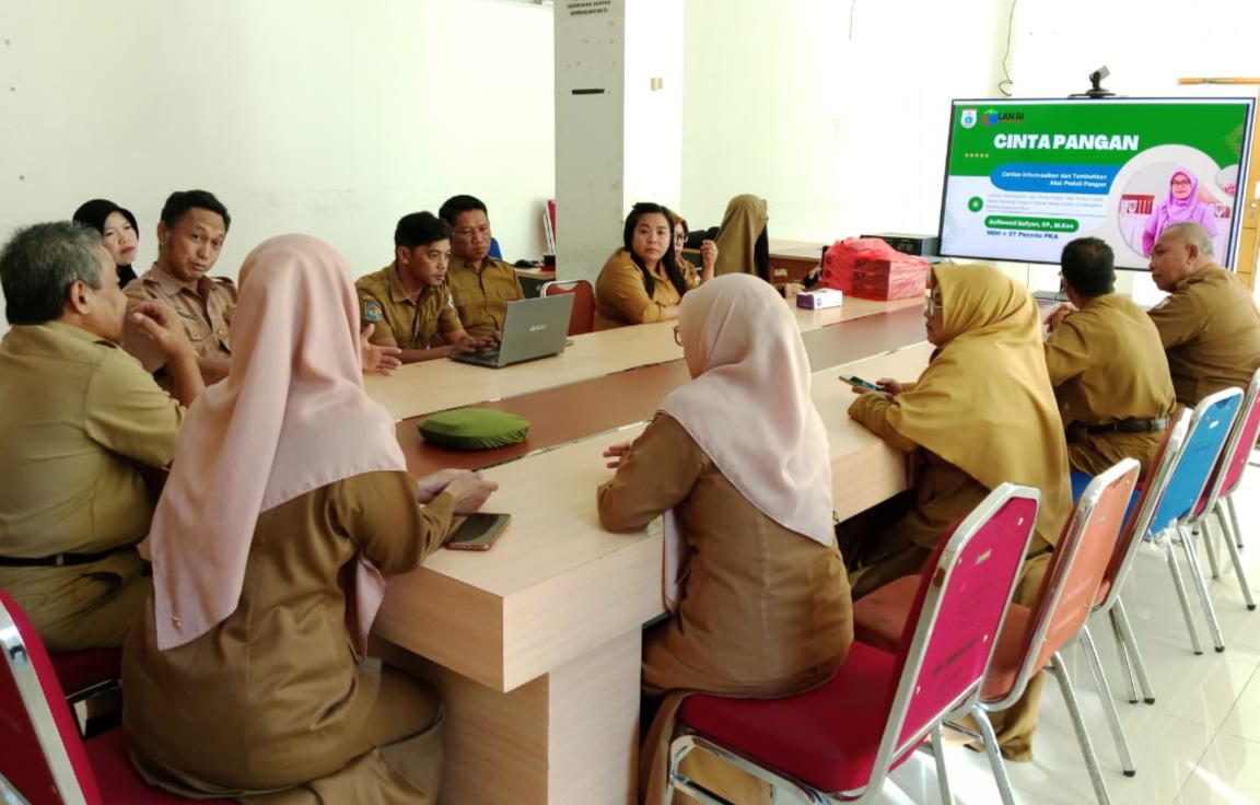 Distapang Sulbar Bentuk Tim Efektif dan Sosialisasi Kegiatan Aksi Perubahan Cinta Pangan