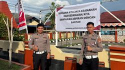 Ditlantas Polda Sulbar Gencarkan Kampanye Anti Anarkisme Lewat Spanduk di Titik Strategis
