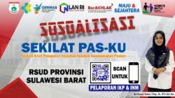 RSUD Sulbar Terapkan Sistem Digital untuk Penguatan Mutu dan Keselamatan Pasien