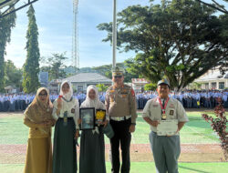 Gaungkan Keselamatan Berlalu Lintas di SMA 1 Mamuju, Kasubdit Regident Polda Sulbar Ajak Siswa Jadi Pelopor