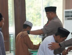 Kapolda Sulbar Ajak Anak Yatim dan Jamaah Panjatkan Doa untuk Kemaslahatan Negeri