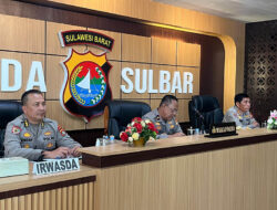 Daring, Wakapolda Sulbar dan Jajaran Ikuti Dialog Strategis Nasional “Akselerasi Transformasi Polri” Perkuat Reformasi Institusi