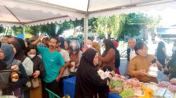 Pemprov Sulbar Gelar Gerakan Pangan Murah di Taman Karema, Mamuju