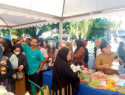 Pemprov Sulbar Gelar Gerakan Pangan Murah di Taman Karema, Mamuju