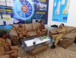 Transformasi Digital Kepegawaian, BKD Sulbar Jalin Koordinasi dengan Dinas Kominfo